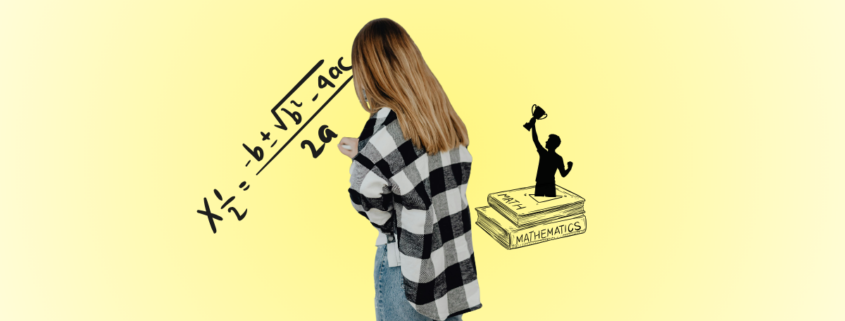 Student confidently solving maths problems, demonstrating ownership in learning