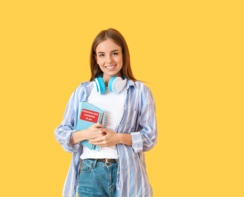 Student engaged in personalised learning education at School Beyond Limitations